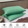 Lirex 2 Pack Pillow Cases, 100% Cotton Breathable Pillowcases Pillow