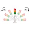 LED Warning Lights XUNDE Multi-Layer Industrial Signal Light 3 Colors