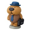 Decole Corporation HIGE RACCO HG-86995 Miniature Miscellaneous Goods, Squishy Attendance,