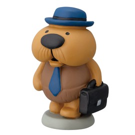 Decole Corporation HIGE RACCO HG-86995 Miniature Miscellaneous Goods, Squishy Attendance, Miniature Interior