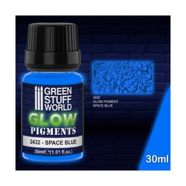 Green Stuff World - Pigment Space Blue Glow in the Dark