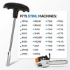 BROQIXIN 8" (8MM) Socket Wrench for Chainsaws, Trimmers and Blowers