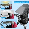 Bighan Universal Awning for Prams, Sun Protection with UV, Flexible