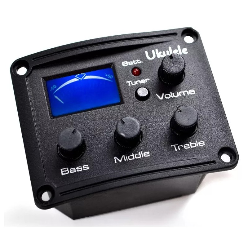 Aloha Ukulele Ebony Wood, Many Sizes, W/Wt EQ (Canadian brand)