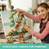 ESRICH Stretched Canvas for Painting, 10 Pack 8x8 Canvas for