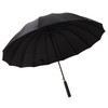 Large Umbrella Automatic Open 16 Ribs Waterproof with Cover Long
