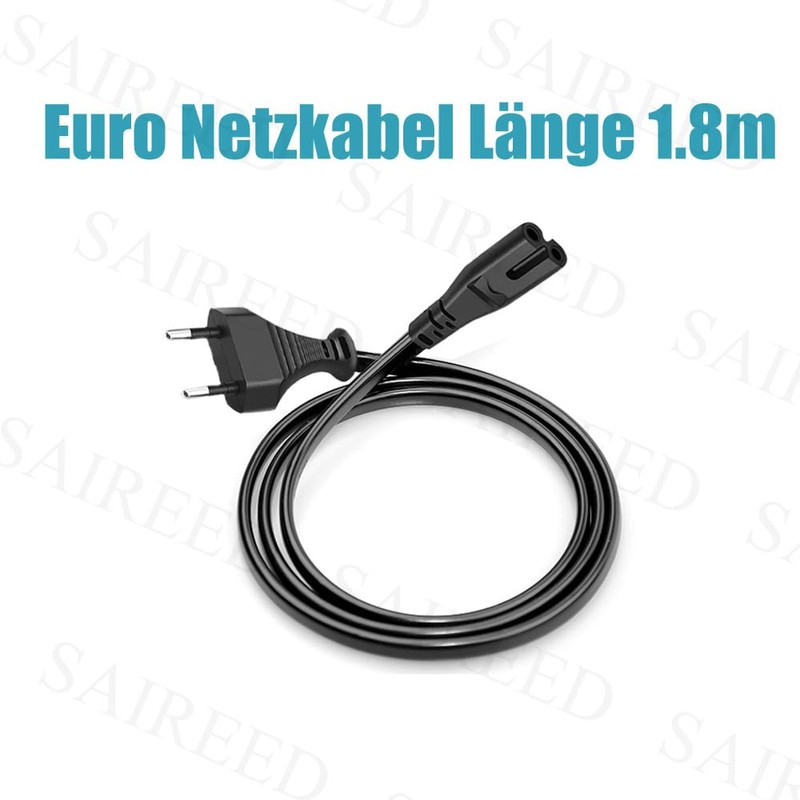 AC Power Cable Power Cable Power Cable 2-Pin Replacement for