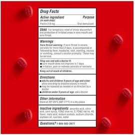 Ludens Throat Drops, Wild Cherry, 90 Drops 90 Count (Pack of 1) Cough Drops