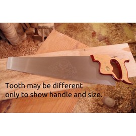 PAX 20” 4.5 TPI Rip Hand Saw with Taper Ground Blade, Made in Sheffield England Lynx