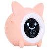 Kids Cartoon Wake Up Machine Mini Digital Night Light Nap