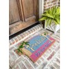 The Round Top Collection - Poolside Paradise Coir Mat