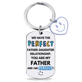 OEHEDOU Funny Christmas Gifts For Dad From Daughter Dad Gifts For Christmas Stocking Stuffers For Dad Daddy Father Papa Birthday Gifts From Daughter Dad Gifts For Birthday Dad Gift Keychain
