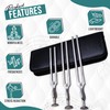 NS crafts Gardiner Brown Healing Medical Tuning Fork Set C