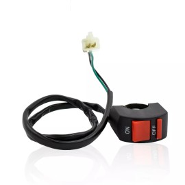 Unbranded ON OFF ENGINE KILL SWITCH 2 WIRE PLUG FOR MOTOVOX MVS10 43CC 49CC GAS SCOOTER