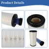 P828889-P829333 Air Filters Set, Compatible with Donald son, Cat Backhoe,