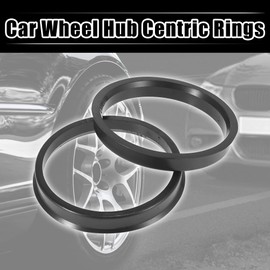 X AUTOHAUX 4 x Plastic 66.1 mm to 74.1 mm Car Centric Ring Wheel Bore Spacer