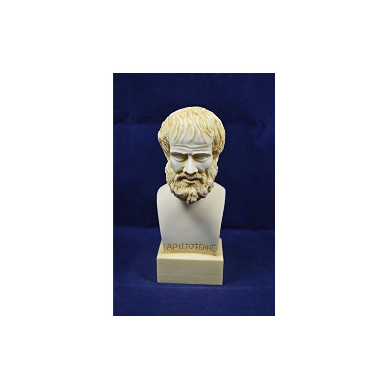 Aristotle Sculpture Aristotle Bust Ancient Greek Philosopher Alabaster Statue