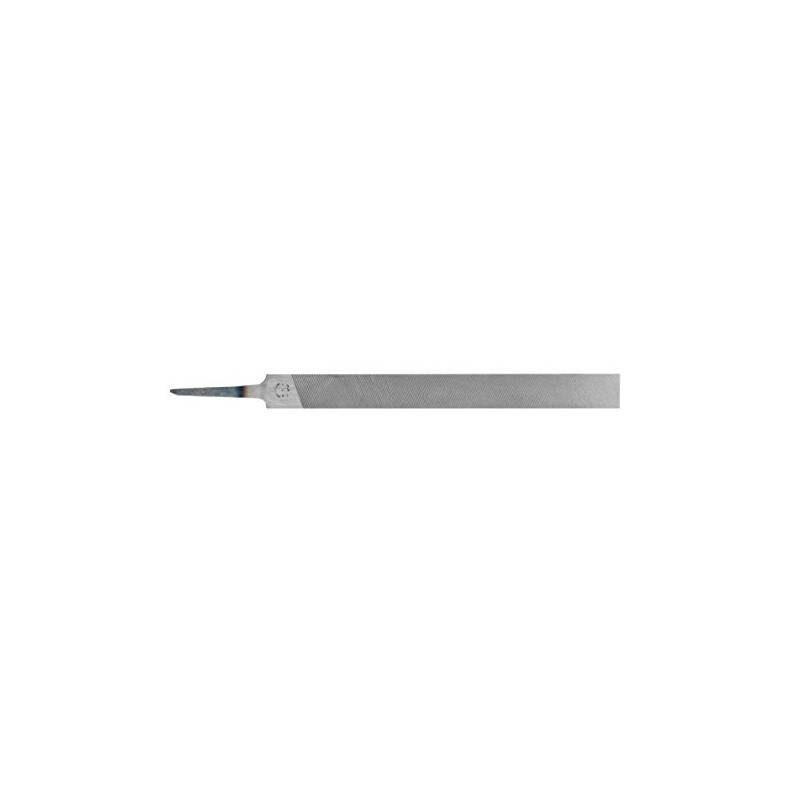 Pferd 1312200 File for Plastics 200mm Cross Cut, Silver, 200