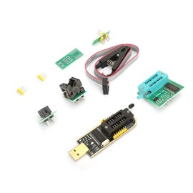 SOP8 Test Clip, CH341A 24 25 Series Programming Adapter Socket Converter Module, Reliable for LCD TV Memory