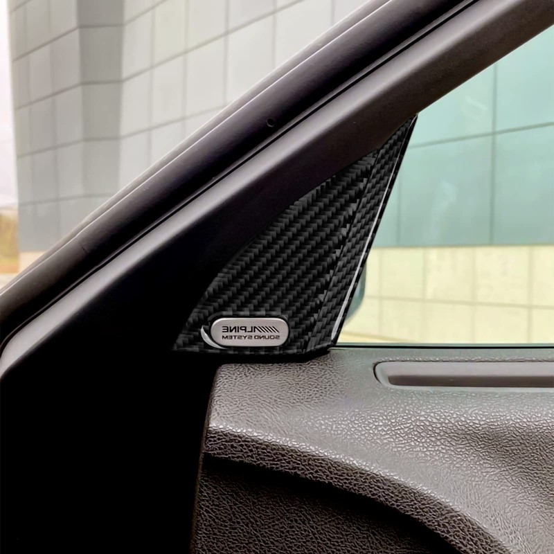 BRMYL Car Door Triangle Window A Pillar Decals for 2011-2023