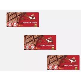 Elite Products 3 X Milk Chocolate Para Kosher By Elite Israel 100g