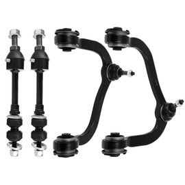 EIDZADK Control Arm Suspension Kit Front Upper Side Alloy Steel Coated for Ford for F150 4.2L/4.6L/5.4L 2005-2008,for Lincoln for Mark LT 5.4L 2006-2007 Mounting Hardware K80338 EC81901501