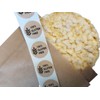 200 Labels 35mm Kraft Adhesive GLUTEN FREE