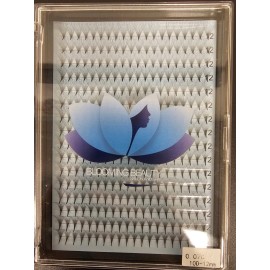 Blooming Beauty Xl 0.07C Volume Pre-made Pointy Eyelash Extensions. 10D-12mm 16 rows of 20 prema