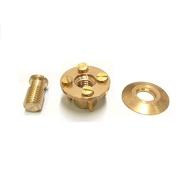 Southeastern 10 Pack Swimming Pool Brass Wood Deck Anchor for Pool Safety Cover