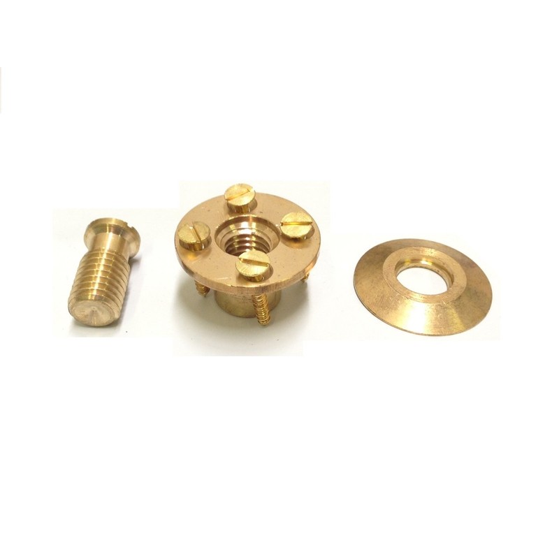 Southeastern 10 Pack Swimming Pool Brass Wood Deck Anchor for