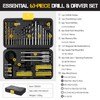 Hi-Spec Drill Bit Set: Multi Steel Drill Bits and Screw