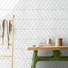 STICKGOO 10 Sheets Thicker Herringbone Peel and Stick Backsplash, 12.6”×9.7”