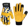 OIZEN Cowhide Leather Thorn Proof & Puncture Resistant Gardening Gloves