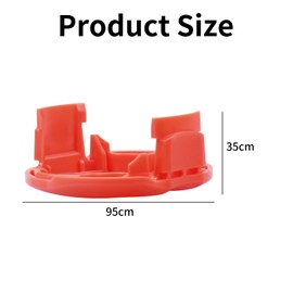 Twin Line Cutting Head Cover - Genuine Part 5127851003 for Flymo Strimmer Spool Cover to Fit Flymo Double Autotfeed Models Revolution 2000/2300/2500, Multitrim 2500/250DX, Powertrim 700, Power-Plus
