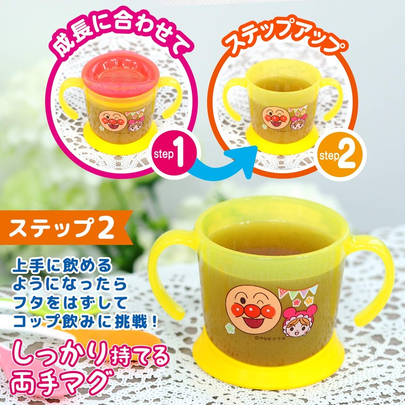 レック アンパンマン ステップアップ コップ