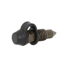 F FIERCE CYCLE 2pcs M8 x 1.25mm Hollow Screw Bleed Screw with Cap for Motorcycle Brake Master Cylinder