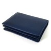 Xsimant Business Card Holder, 2nd Edition, Genuine Leather, Large Capacity,