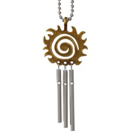 Jacob's Musical Car Charm, Sun Spiral Eclipse, Mini Wind Chime