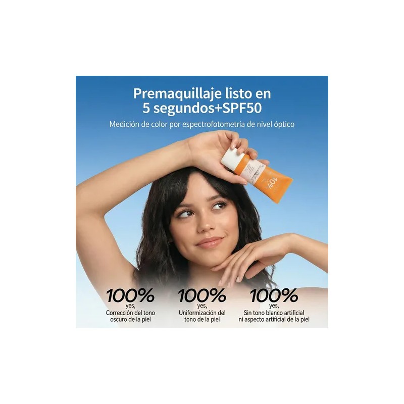 Base De Maquillaje Protectora Spf50 Con Color 30g