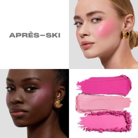 Morphe Rubor Cheek Thrills Multi-finish Face Trio Tono Del Maquillaje Apres-ski