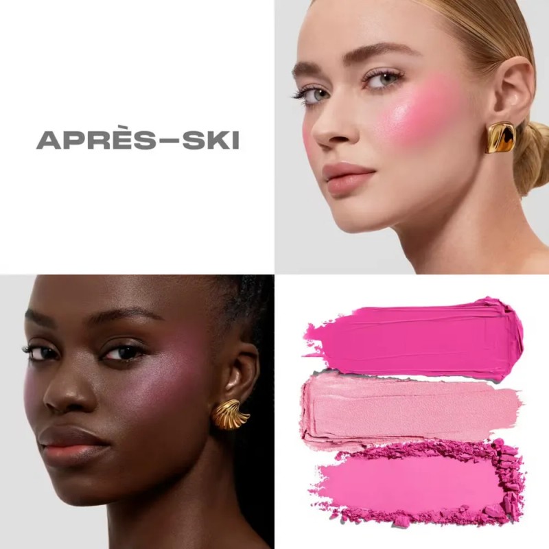 Morphe Rubor Cheek Thrills Multi-finish Face Trio Tono Del Maquillaje