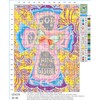 OWN4B Cross Stitch Kits Embossed with God All Things Are