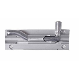 Merriway BH01397 Cranked Door Bolt Aluminium 75mm