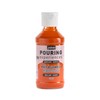 PEBEO Pouring Experiences-Ready-to-Use Premixed Acrylic Paint-Ideal for Fluid Art, Orange,
