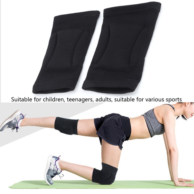 2pcs Knee Pads Thick Sponge AntiCollision Nylon EVA Protective Knee