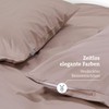 herzbach home Premium Mako satin bed linen set made from