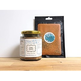 NINA'S DESI KITCHEN - Pulao Masala (jar) and Achari Masala (pack) - 9 oz - Premium Pakistani spices