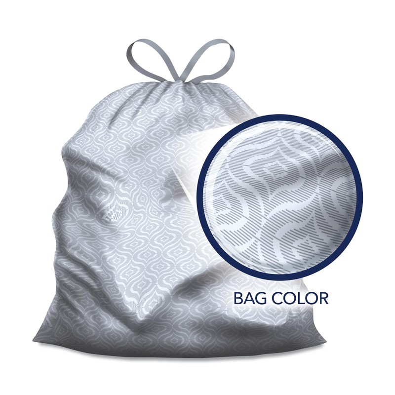 Color Scents Tall Kitchen Trash Bags -13 Gallon, 160 Total