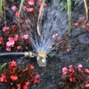 Metal Spot Sprinkler, 360 Degree Square Circle Pattern Sprinkler with