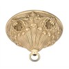 B&P Lamp® Victorian Style, Brass Ceiling Light Canopy Plate, 5